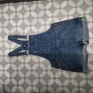 Denim Short Overall